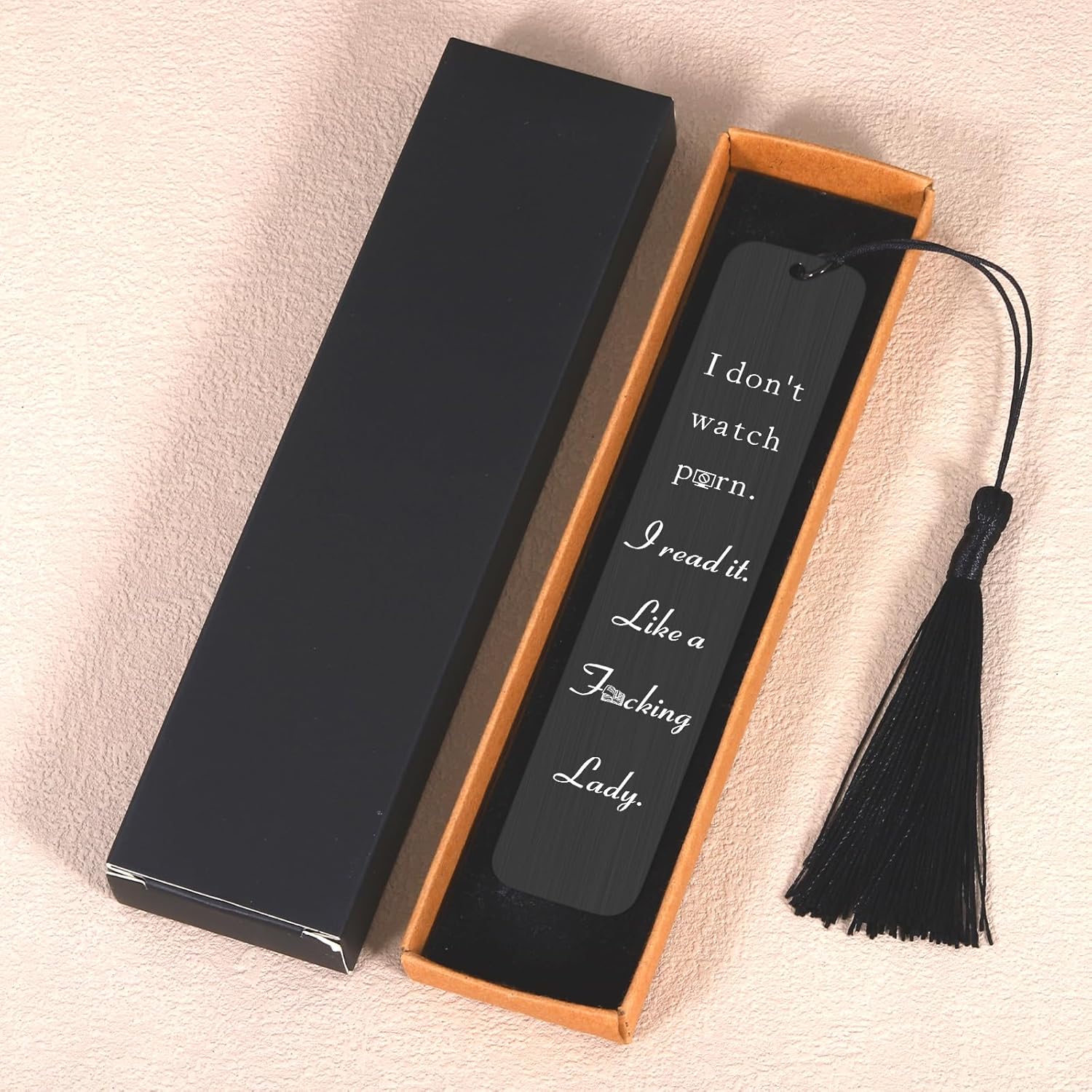 金属製しおりギフト 女性用 - 本好きのための面白いブックアクセサリー